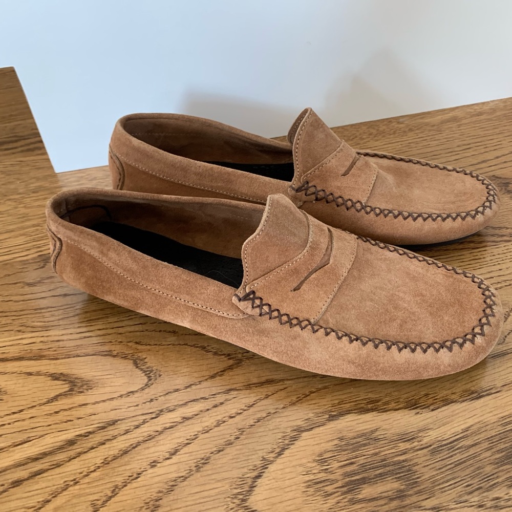 Italian slip-ons. Purchased in Florence and never worn.
